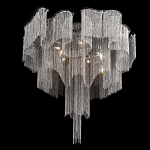 Люстра потолочная с металлическими цепочками Диаметр 99 см Atlantis Chain варинант исполнения - 3 | Loft Concept в Волгограде