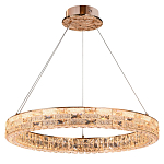 Люстра кольцевая с текстурной огранкой Reflection of Reality варинант исполнения - 1 | Loft Concept в Волгограде