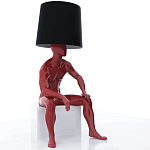 Лампа MALE MANNEQUIN LAMP с абажуром варинант исполнения - 1 | Loft Concept в Волгограде