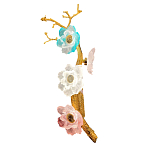 Бра с цветочным декором Miscellaneous herbs варинант исполнения - 2 | Loft Concept в Волгограде