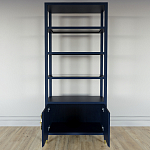 Стеллаж со стеклянными полками Elsa Dreams Blue варинант исполнения - 4 | Loft Concept в Волгограде