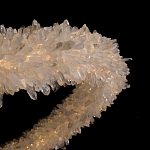 Люстра круглая с натуральным горным хрусталем Crystal Shimmer варинант исполнения - 4 | Loft Concept в Волгограде