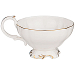 Чайный набор  белого цвета из фарфора на 6 персон 12 предметов Shine Porcelain варинант исполнения - 2 | Loft Concept в Волгограде