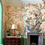 Обои ручная роспись Houghton Edo Blush варинант исполнения - 4 | Loft Concept в Волгограде