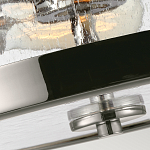 Потолочный светильник с цилиндрическим плафоном из прозрачного пузырькового стекла Feiss варинант исполнения - 2 | Loft Concept в Волгограде