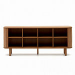 Буфет с 2-мя раздвижными дверцами из ясеневого шпона Toinette варинант исполнения - 2 | Loft Concept в Волгограде