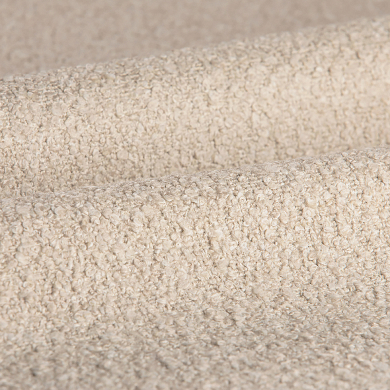 Мебельная ткань  Luna Бежевое Букле N 1076 Светло-бежевый в Волгограде | Loft Concept 