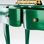 Консоль с выдвижными ящиками Colorfy Green варинант исполнения - 4 | Loft Concept в Волгограде