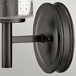 Бра с плафоном в форме цилиндра из прозрачного стекла с пузырьками Hinkley варинант исполнения - 10 | Loft Concept в Волгограде