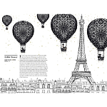 Megan Hess Paris: Through a Fashion Eye варинант исполнения - 5 | Loft Concept в Волгограде