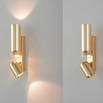 Бра цилиндрической формы из металла с поворотным плафоном Light maker studio варинант исполнения - 6 | Loft Concept в Волгограде