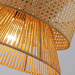 Подвесной светильник с абажуром из натуральных материалов Light Inside the Cell варинант исполнения - 6 | Loft Concept в Волгограде