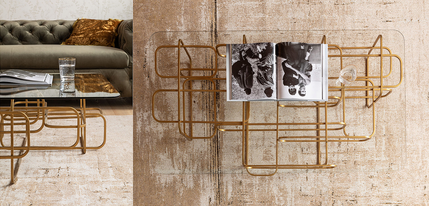 Кофейный стол Graphic Lines Кофейный стол Graphic Lines - Loft-Concept в Волгограде