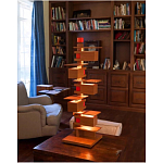 Торшер с каркасом из множества полок Links варинант исполнения - 4 | Loft Concept в Волгограде