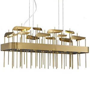 Светодиодная дизайнерская инсталляция ANODINE Perlina Rectangle Chandelier