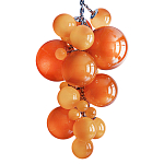 Люстра виноградная гроздь Grape Balls Янтарный цвет варинант исполнения - 2 | Loft Concept в Волгограде
