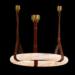 Люстра в форме обруча из натурального камня Minerals of Light варинант исполнения - 4 | Loft Concept в Волгограде