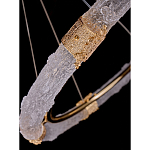 Люстра в форме кольца с золотым декором Warm Heavenly Light варинант исполнения - 3 | Loft Concept в Волгограде