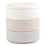 Пуф Three Colors в ткани букле из трех цветов  варинант исполнения - 1 | Loft Concept в Волгограде