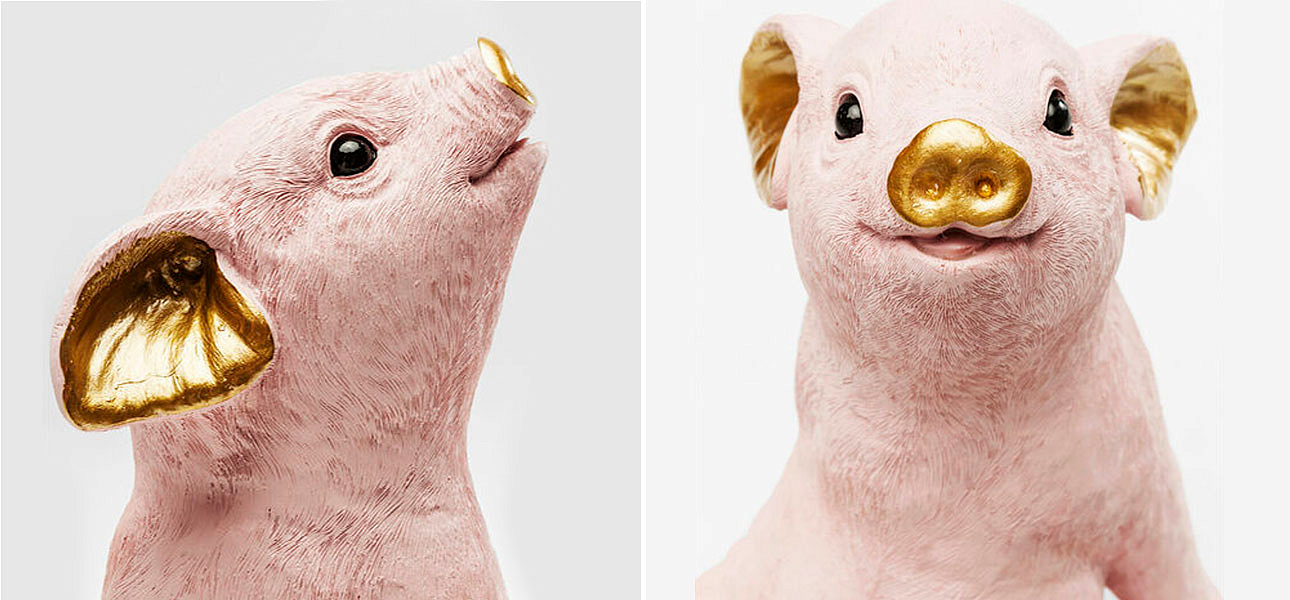 Статуэтка розовый поросенок Pink pig - Loft-Concept в Волгограде