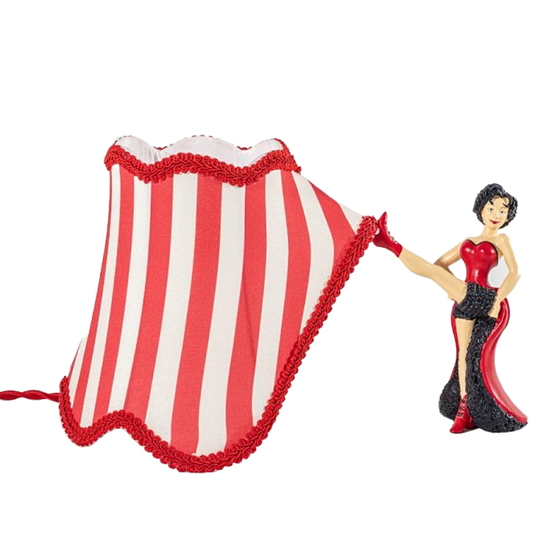 Настольная лампа Seletti Lucy Красный Белый Бежевый Настольная лампа Seletti Lucy Красный Белый Бежевый в Волгограде | Loft Concept