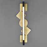 Светодиодное бра цвета античной бронзы Suprematism варинант исполнения - 4 | Loft Concept в Волгограде