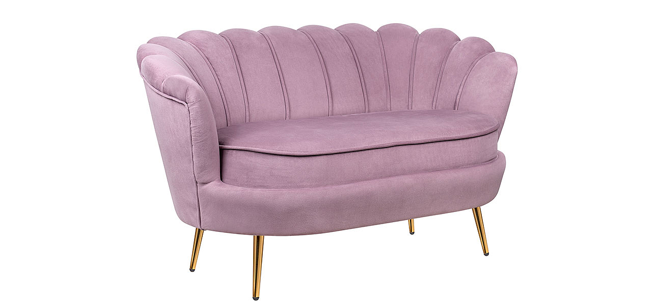 Диван розовый seashell pink Диван розовый seashell pink - Loft-Concept в Волгограде