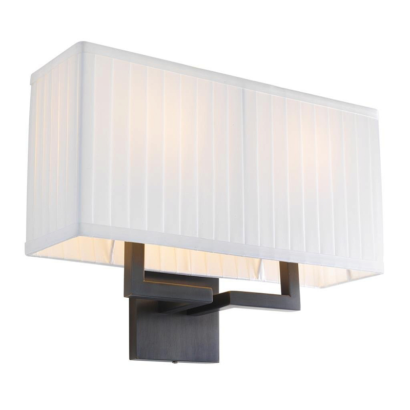 Бра Wall Lamp Westbrook Bronze Темная бронза Белый Бра Wall Lamp Westbrook Bronze Темная бронза Белый в Волгограде | Loft Concept
