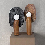 Настольная лампа из дерева Decorative Wooden Lamp варинант исполнения - 2 | Loft Concept в Волгограде