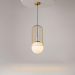Подвесной светильник Cage Ball Pendant варинант исполнения - 2 | Loft Concept в Волгограде