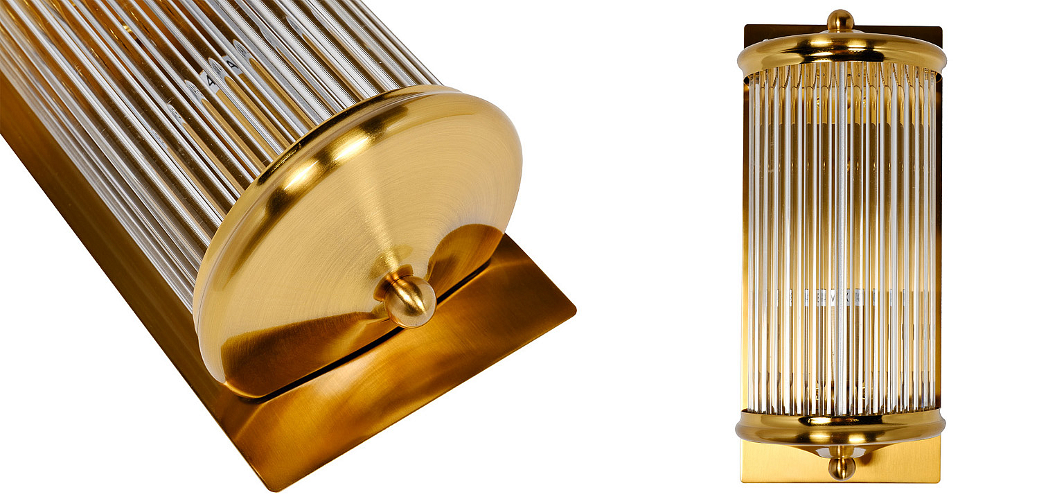 Бра Einar Glass TUBE Gold Бра Einar Glass TUBE Gold - Loft-Concept в Волгограде