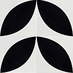 Дизайнерская плитка с узором Лепесток варинант исполнения - 3 | Loft Concept в Волгограде