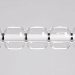 Люстра линейная с 6-ю прозрачными стеклянными плафонами округлой формы HANDLE GRAPE варинант исполнения - 4 | Loft Concept в Волгограде
