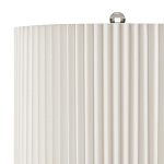 Настольная лампа с плиссированным цилиндрическим абажуром Tightened Waist варинант исполнения - 2 | Loft Concept в Волгограде