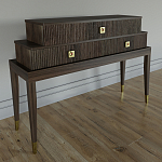 Премиальная Консоль с тремя ящиками Elsa Dreams Walnut варинант исполнения - 1 | Loft Concept в Волгограде