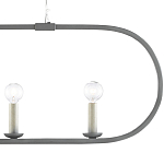 Люстра линейная в овальной раме Traditional Clean Lines варинант исполнения - 1 | Loft Concept в Волгограде