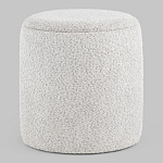 Дизайнерский Пуф Букле Poof Alice Light Gray Boucle  варинант исполнения - 4 | Loft Concept в Волгограде