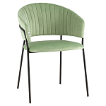 Стул в велюре фисташкового цвета Horizon варинант исполнения - 1 | Loft Concept в Волгограде