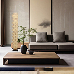 Торшер из натурального камня Stone Constructor варинант исполнения - 8 | Loft Concept в Волгограде