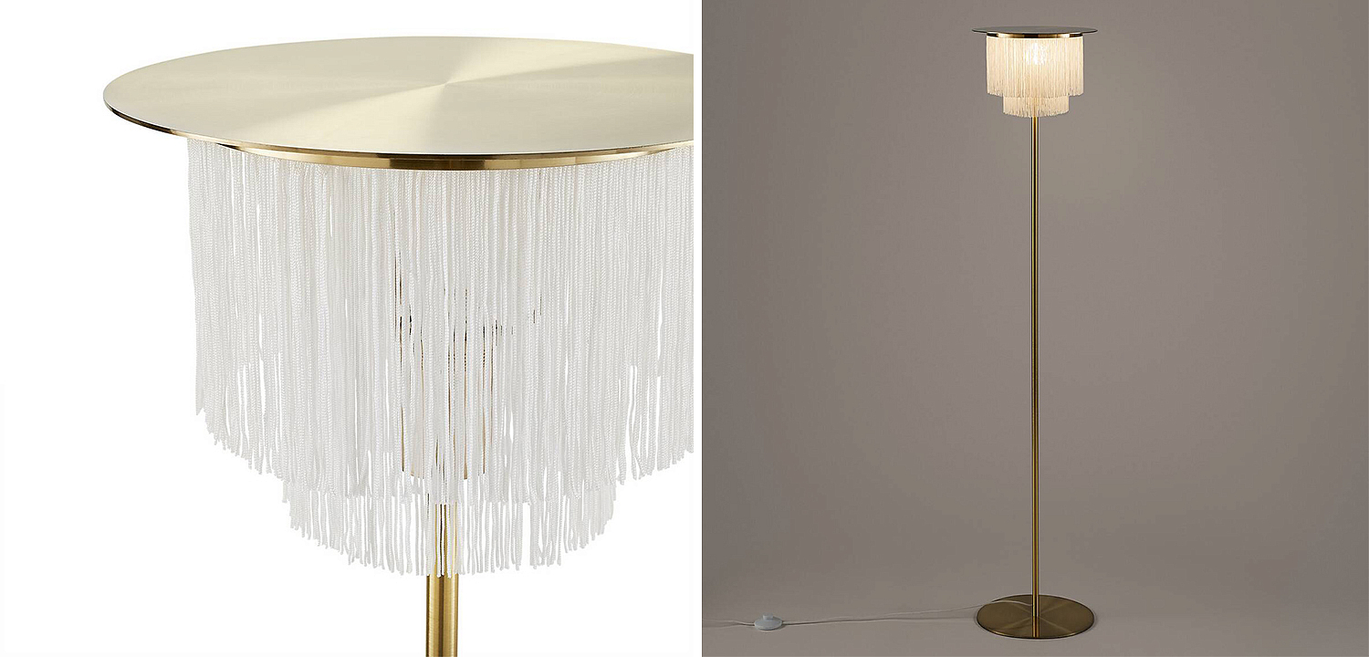 Торшер Houtique Floor lamp Cream Торшер Houtique Floor lamp Cream - Loft-Concept в Волгограде
