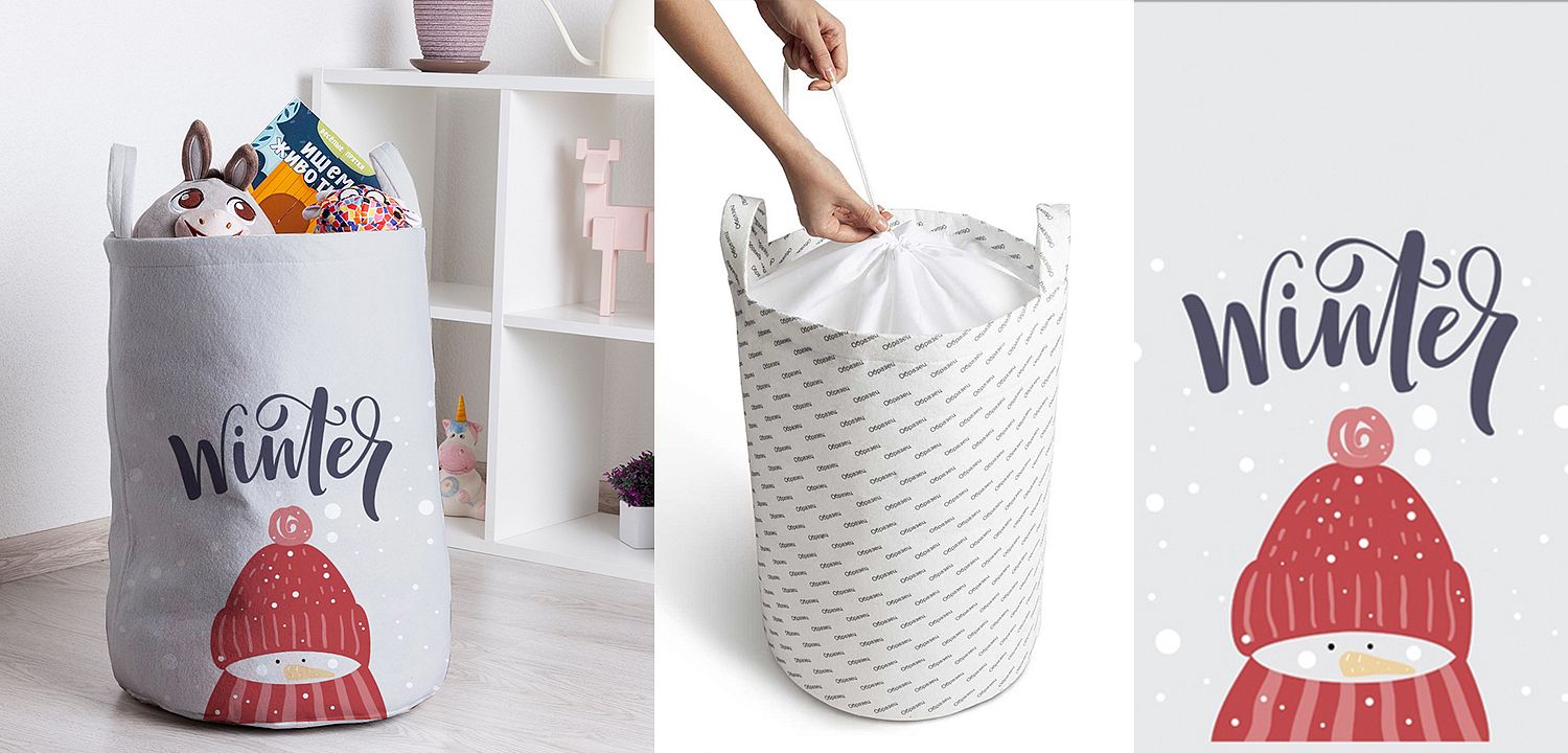Корзина Cozy Winter Basket Корзина Cozy Winter Basket - Loft-Concept в Волгограде