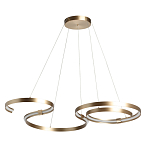 Люстра подвесная светодиодная в виде волнообразной ленты Ribbon Vortex варинант исполнения - 15 | Loft Concept в Волгограде