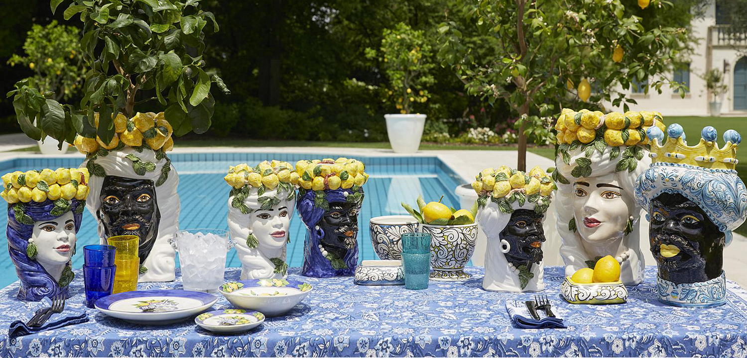 Ваза VASE LEMON HEAD LADY BIG Ваза VASE LEMON HEAD LADY BIG - Loft-Concept в Волгограде