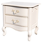 Прикроватная тумба в стиле прованс  с 2-мя ящиками Favre Montmartre Provence Bedside Table варинант исполнения - 1 | Loft Concept в Волгограде