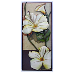 Аксессуар настенный из металла Blank Space White Flowers варинант исполнения - 1 | Loft Concept в Волгограде