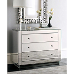 Комод зеркальный с 3-мя ящиками Mirror Chest of Drawers варинант исполнения - 2 | Loft Concept в Волгограде