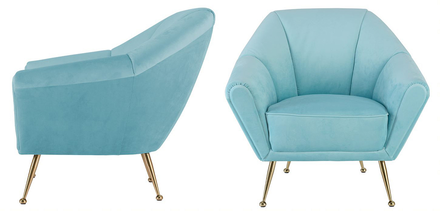 Кресло Brunner Chair light blue Кресло Brunner Chair light blue - Loft-Concept в Волгограде