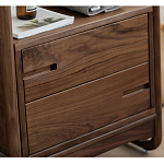 Вешалка деревянная с 2- мя ящиками Moon Walnut Furniture варинант исполнения - 8 | Loft Concept в Волгограде