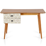 Письменный стол с принтом на ящиках Elise Desk варинант исполнения - 4 | Loft Concept в Волгограде