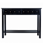Черная консоль с выдвижными ящиками Monica варинант исполнения - 1 | Loft Concept в Волгограде